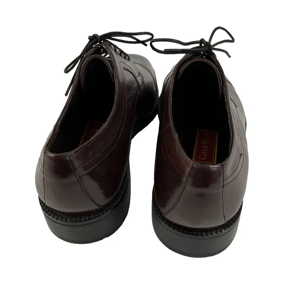 Mens Cole Haan City Cap Toe Oxford Dress Shoes Sz 9.5 M Brown